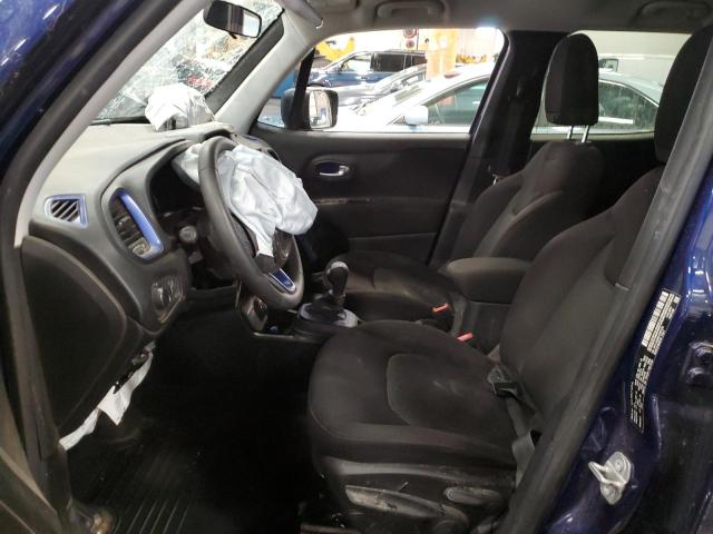ZACCJBAB0JPH67476 - 2018 JEEP RENEGADE S BLUE photo 7