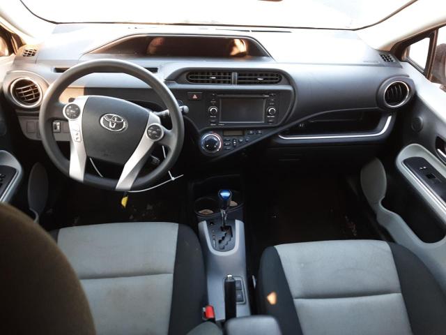 JTDKDTB33E1****** - 2014 TOYOTA PRIUS C BLACK photo 8