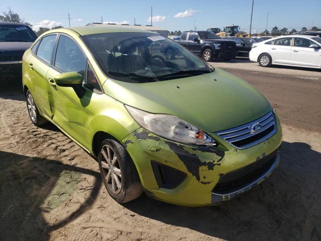 3FADP4BJ6CM149871 - 2012 FORD FIESTA SE GREEN photo 4