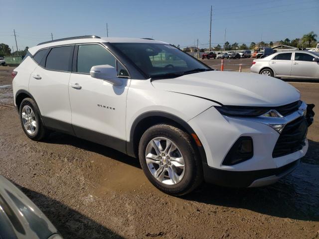 3GNKBJRSXMS554035 - 2021 CHEVROLET BLAZER 3LT WHITE photo 4