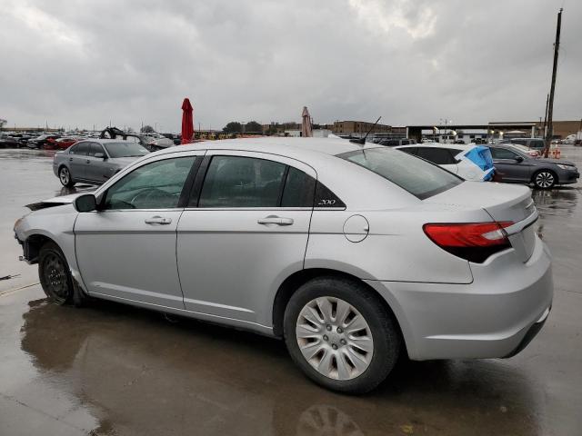 1C3CCBAB3CN101335 - 2012 CHRYSLER 200 LX SILVER photo 2