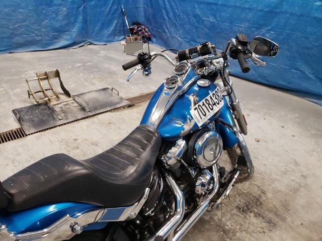 1HD1YNJ14JC029887 - 2018 HARLEY-DAVIDSON FXLR LOW R BLUE photo 5