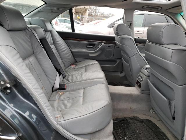 WBAGH8349YDP12321 - 2000 BMW 7 SERIES BLUE photo 10