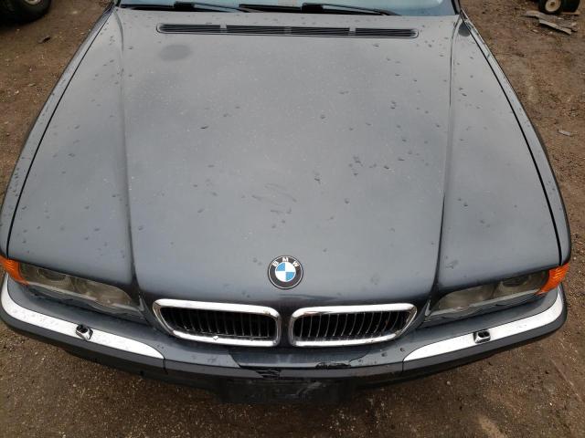 WBAGH8349YDP12321 - 2000 BMW 7 SERIES BLUE photo 11