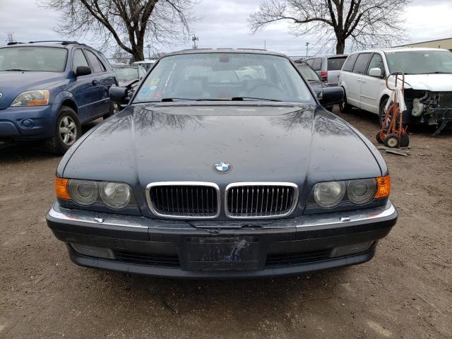 WBAGH8349YDP12321 - 2000 BMW 7 SERIES BLUE photo 5