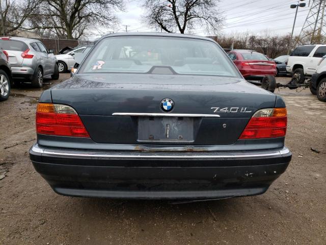 WBAGH8349YDP12321 - 2000 BMW 7 SERIES BLUE photo 6