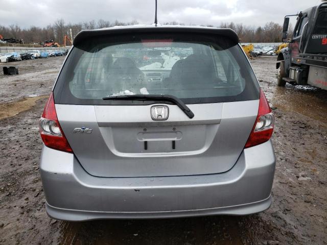 JHMGD37687S049832 - 2007 HONDA FIT S Gümüş foto 6