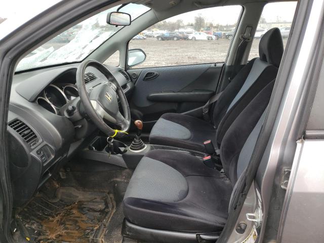 JHMGD37687S049832 - 2007 HONDA FIT S Gümüş foto 7