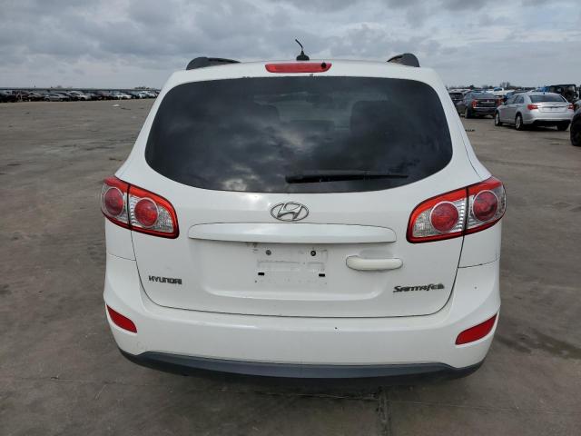 5NMSG3AB8AH346806 - 2010 HYUNDAI SANTA FE G WHITE photo 6