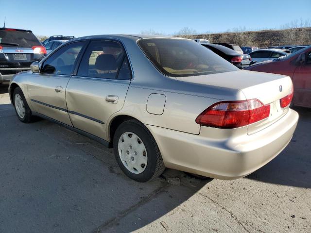 JHMCG554XYC035722 - 2000 HONDA ACCORD BEIGE photo 2