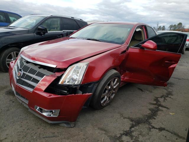 1G6DT57V380144017 - 2008 CADILLAC CTS HI FEA BURGUNDY photo 1