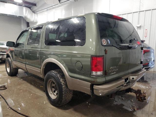 1FMSU43F6YEC52544 - 2000 FORD EXCURSION GREEN photo 2