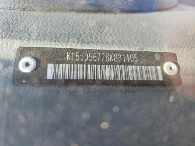 KL5JD56Z28K831405 - 2008 SUZUKI FORENZA BA SILVER photo 12