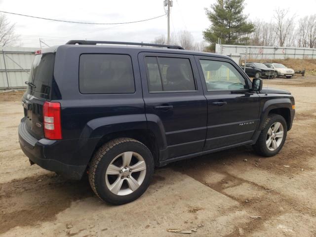 1J4NF2GB0BD105134 - 2011 JEEP PATRIOT BLUE photo 3