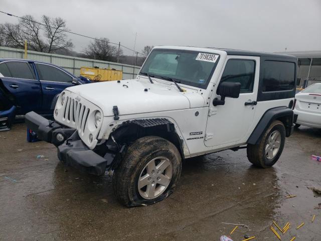 1C4AJWAG9HL506629 - 2017 JEEP WRANGLER S WHITE photo 1