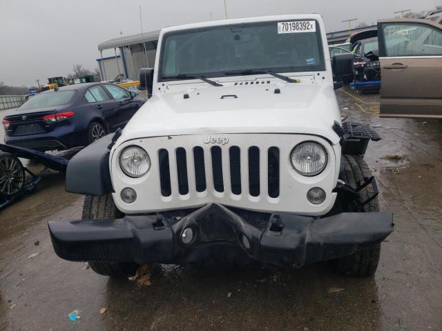 1C4AJWAG9HL506629 - 2017 JEEP WRANGLER S WHITE photo 5