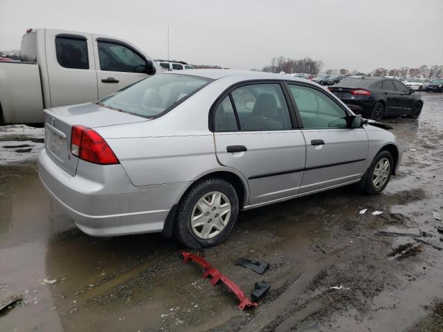 2HGES16424H632582 - 2004 HONDA CIVIC DX SILVER photo 3