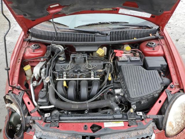 1B3ES56C35D236612 - 2005 DODGE NEON RED photo 11