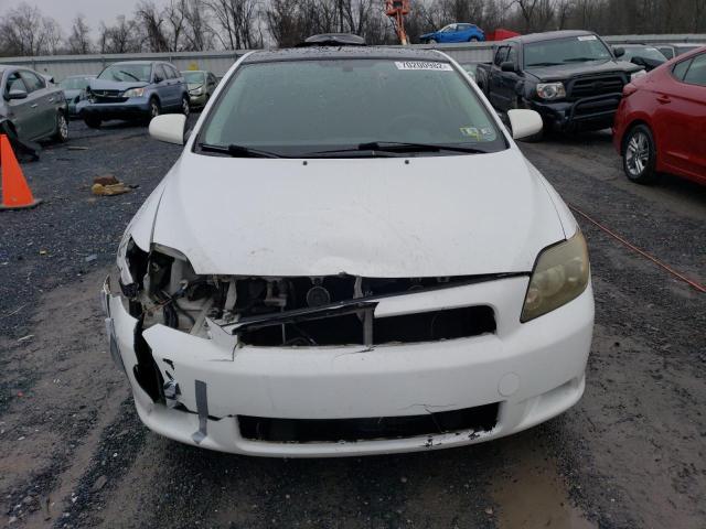 JTKDE177570166920 - 2007 TOYOTA SCION TC WHITE photo 5