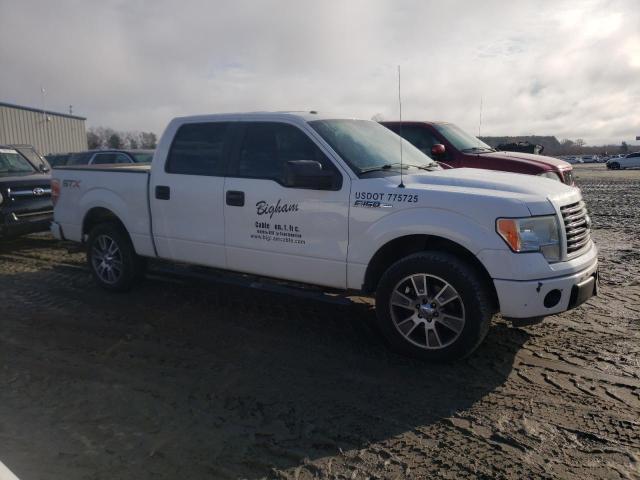 1FTEW1CM0EFA05602 - 2014 FORD F150 SUPER WHITE photo 4