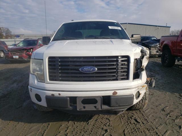 1FTEW1CM0EFA05602 - 2014 FORD F150 SUPER WHITE photo 5