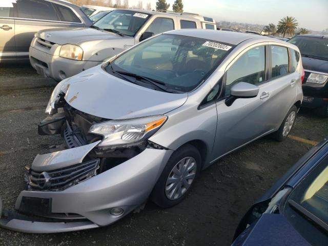 3N1CE2CPXGL363554 - 2016 NISSAN VERSA NOTE SILVER photo 1