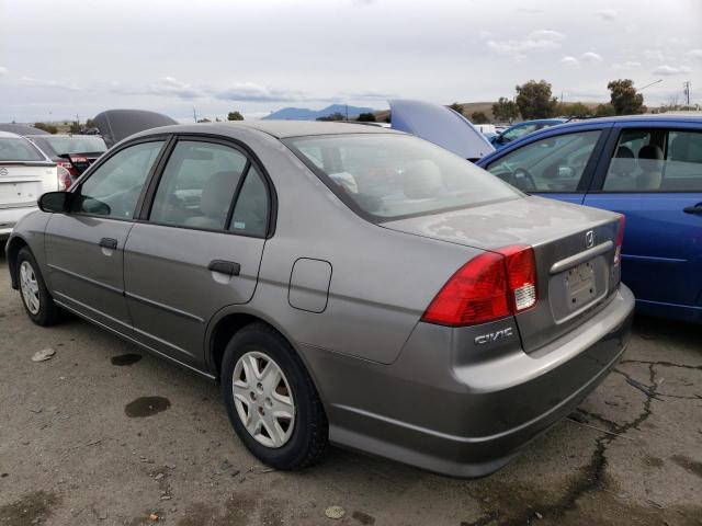 2HGES16335H515859 - 2005 HONDA CIVIC DX V SILVER photo 2