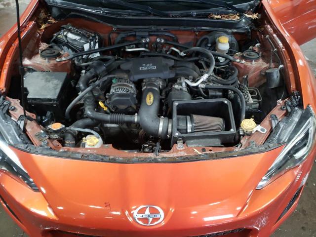 JF1ZNAA17D2702631 - 2013 TOYOTA SCION FR-S ORANGE photo 11