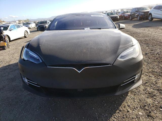 5YJSA1E45FF101875 - 2015 TESLA MODEL S Սև լուսանկար 5