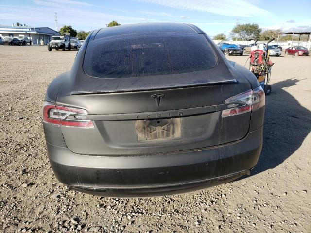 5YJSA1E45FF101875 - 2015 TESLA MODEL S Սև լուսանկար 6