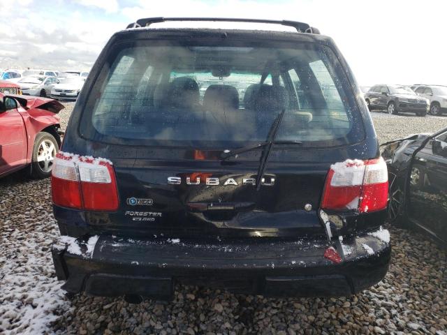 JF1SF65681H760662 - 2001 SUBARU FORESTER BLACK photo 6