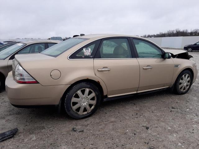 1FAHP25W88G141415 - 2008 FORD TAURUS LIM TAN photo 3