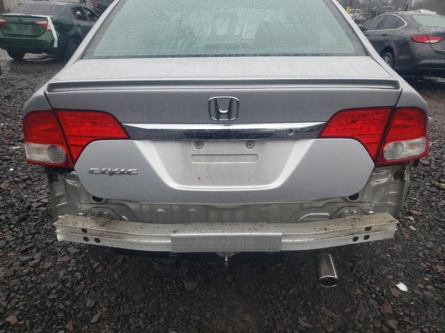 2HGFA1F68AH305298 - 2010 HONDA CIVIC LX-S ვერცხლისფერი ფოტო 6