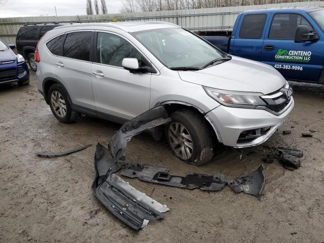 2HKRM4H71FH682841 - 2015 HONDA CR-V EXL SILVER photo 4