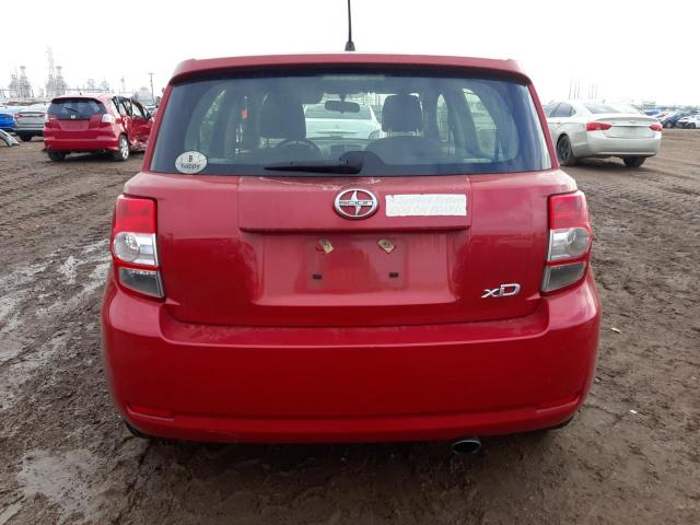 JTKKU10448J024192 - 2008 TOYOTA SCION RED photo 6