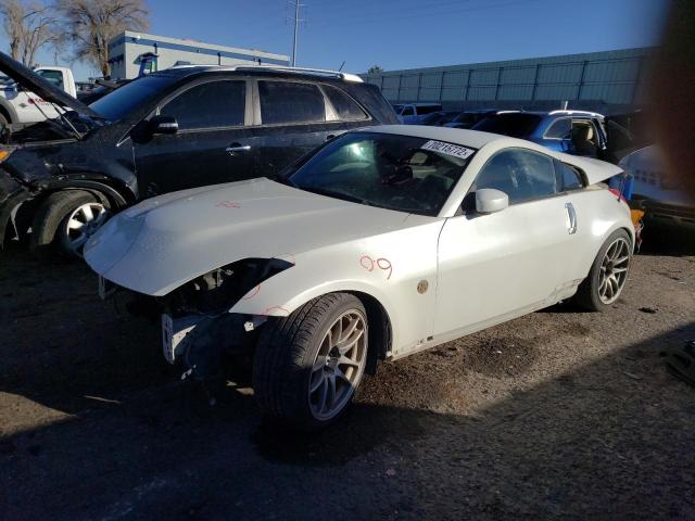 JN1BZ34D48M706960 - 2008 NISSAN 350Z COUPE WHITE photo 1