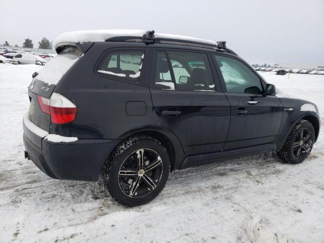 WBXPC93417WF06409 - 2007 BMW X3 BLACK photo 3