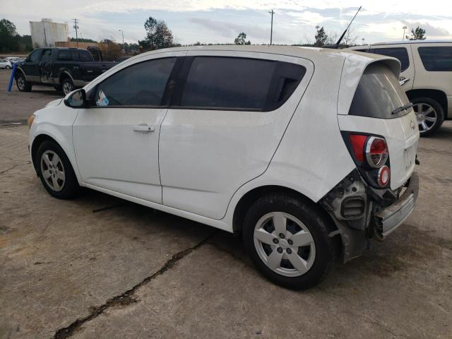 1G1JA6SG3E4110192 - 2014 CHEVROLET SONIC LS WHITE photo 2