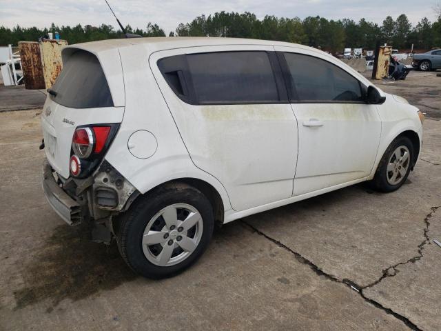 1G1JA6SG3E4110192 - 2014 CHEVROLET SONIC LS WHITE photo 3