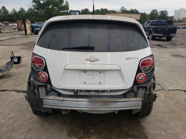1G1JA6SG3E4110192 - 2014 CHEVROLET SONIC LS WHITE photo 6