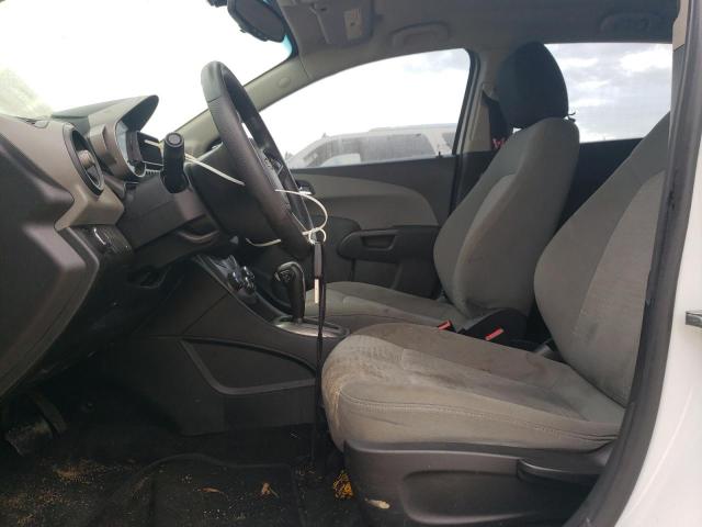 1G1JA6SG3E4110192 - 2014 CHEVROLET SONIC LS WHITE photo 7