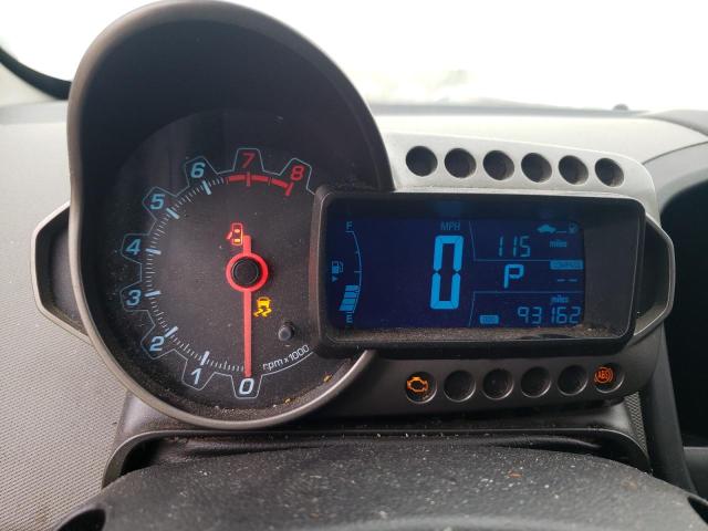 1G1JA6SG3E4110192 - 2014 CHEVROLET SONIC LS WHITE photo 9