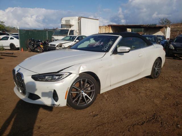 WBA43AT08NCH84802 - 2022 BMW 430XI WHITE photo 1