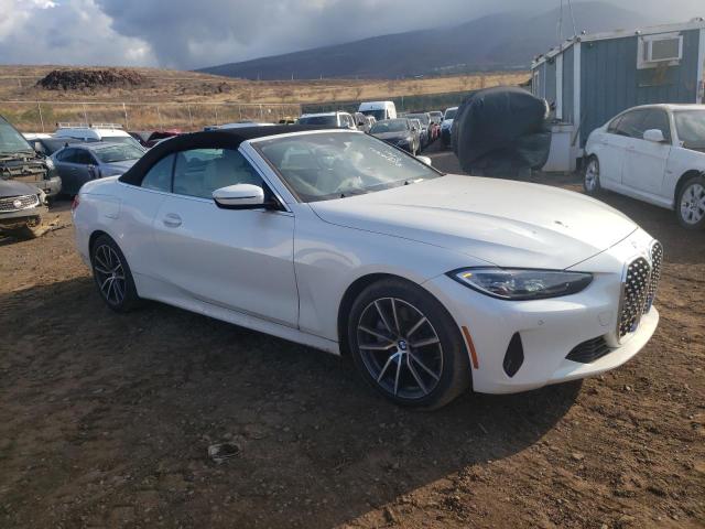 WBA43AT08NCH84802 - 2022 BMW 430XI WHITE photo 4