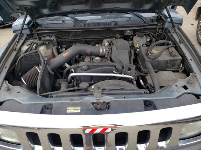 5GTDN136668182055 - 2006 HUMMER H3 GRAY photo 11