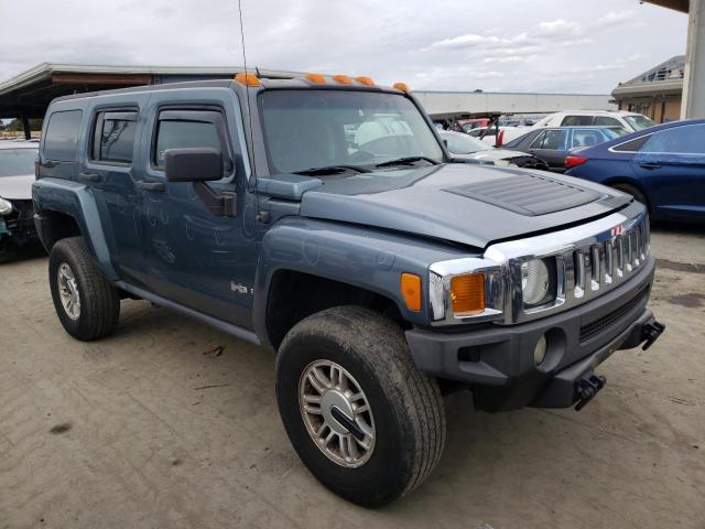5GTDN136668182055 - 2006 HUMMER H3 GRAY photo 4