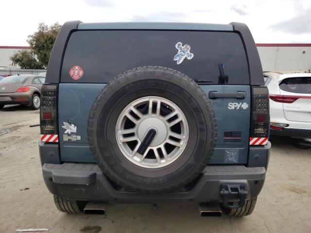 5GTDN136668182055 - 2006 HUMMER H3 GRAY photo 6