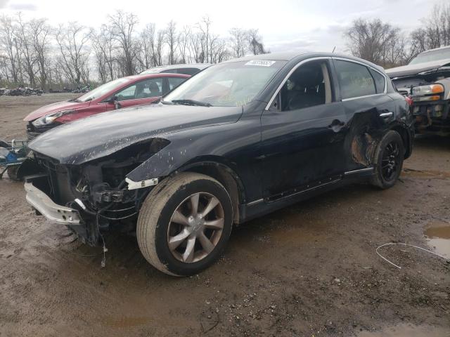 JNKAJ09F98M352165 - 2008 INFINITI EX35 BASE Սև լուսանկար 1