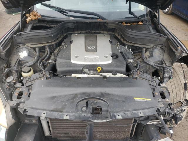 JNKAJ09F98M352165 - 2008 INFINITI EX35 BASE Սև լուսանկար 11