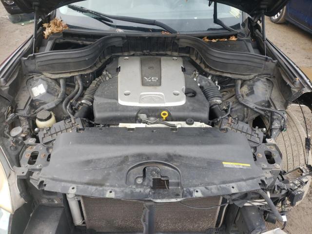 JNKAJ09F98M352165 - 2008 INFINITI EX35 BASE BLACK photo 11